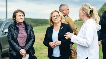 Міністр розвитку Німеччини прибула Україну