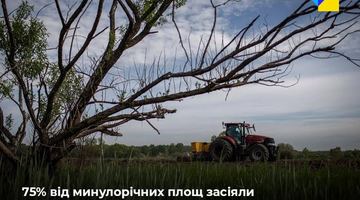 Посівна кампанія в Україні пройшла успішно, засіяно 75% від торішніх площ