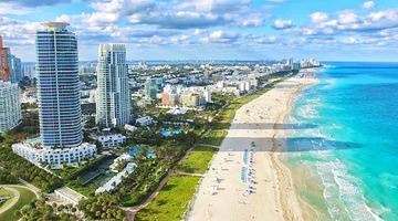 Рекордну температуру води зафіксували в океані поблизу найвідомішого міста американського штату Флорида - Маямі. Фото hotels.com.