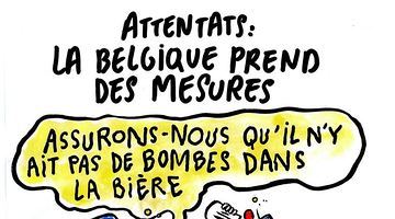 У Charlie Hebdo опублікували нову карикатуру на теракти у Брюсселі