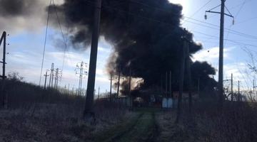 Атака на Львівщину: вибух на тяговій підстанції залізничної станції «Красне»