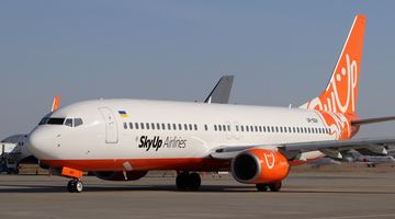 Український літак SkyUp приземлився в Кишиневі через ситуацію Україні