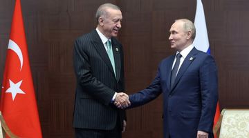 Президент Туреччини Реджеп Таїп Ердоган і президент рф володимир путін. Фото із мережі
