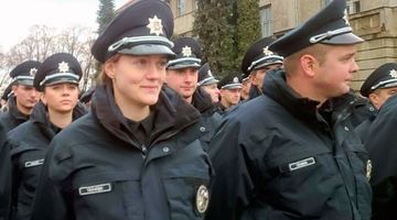 Ужгородські патрульні поліцейські склали присягу на вірність
