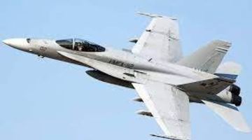 На фото винищувач F/A-18 Hornet. Фото з відкритих джерел