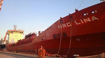 Найбільший караван суден з портів Одеси у межах «зернової ініціативи». Фото із мережі
