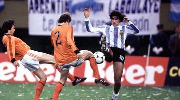 1978 року, коли Аргентина у фінальному матчі Мундіалю грала у Буенос-Айресі з Нідерландами, головною зіркою господарів був Маріо Кемпес (праворуч). Фото Twitter