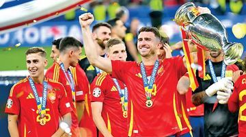 Тріумф збірної Іспанії на Євро-2024 – абсолютно заслужений. На полях Німеччини “Червона фурія” була найкращою. Фото spl.com.sa
