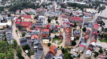 Повінь у Польщі. Фото AFP