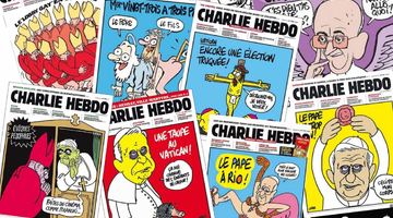 Журнал Charlie Hebdo опублікував роботи українців