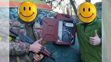 "Польовим акумуляторам" від львівських волонтерів воїни ЗСУ дають найвищі оцінки. Фото з колекції волонтерів