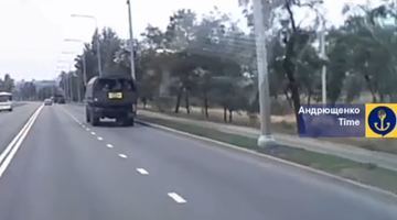 Скрін із відео із соцмереж Петра Андрющенка