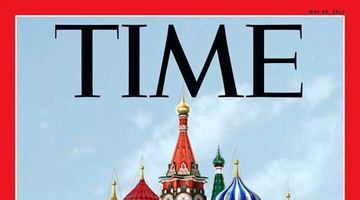 На обкладинці нового номеру Time Білий дім зливається з Кремлем