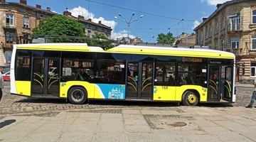 У Львові випробовують тролейбус «Електрон» з автономним ходом