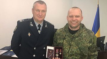 Поліцейський, який брав участь у сутичці з Парасюком, отримав нагороду