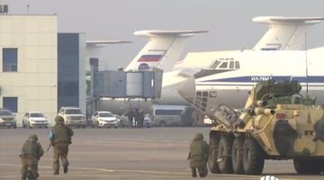 Росія продовжує вводити війська у Казахстан (ВІДЕО)