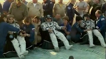 Троє космонавтів з МКС успішно повернулися на Землю