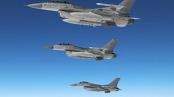 Винищувачі F-16. Фото ілюстративне