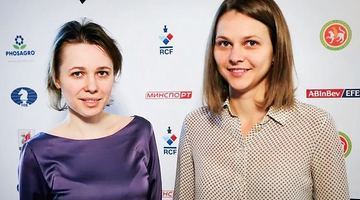 На командному чемпіонаті світу львівські шахістки Анна й Марія Музичук не зіграють. Фото Twitter