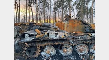 Українські військові ліквідували російський танк з “Javelin” (ВІДЕО)