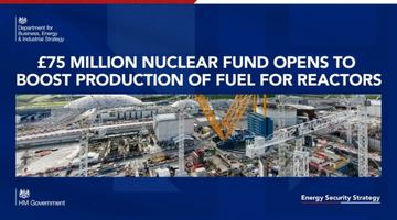 Уряд Британії планує заснувати Фонд ядерного палива на 75 мільйонів фунтів