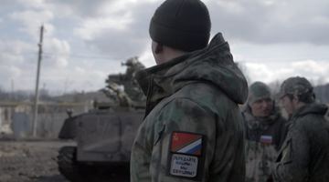 Кадр із фільму "росіяни на війні"