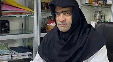 "Одягаючи на роботі хіджаби, іранські чоловіки висміюють накази влади й підтримують своїх колег-жінок". Фото Twitter.
