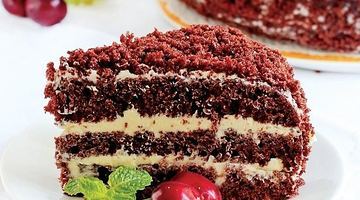 Шоколадний торт на кефірі