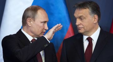 Віктор Орбан і володимир путін. Фото із мережі