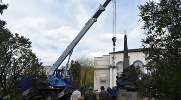 Житомир: у Коростені демонтували радянські пам’ятники