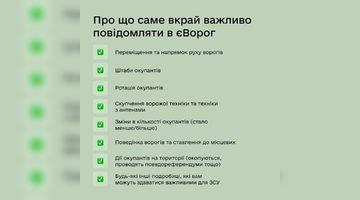 Яка інформація про окупантів у гарячих точках необхідна ЗС України