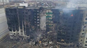 Полонений окупант: росія навмисно знищувала багатоповерхівки у Харкові