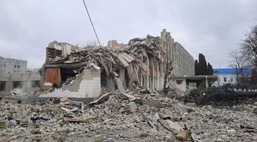 Російські війська розбомбили школу в Житомирі