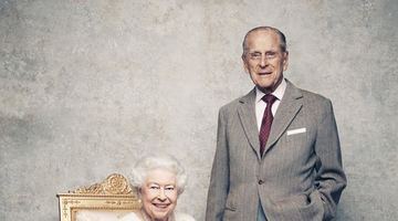 До 70-ї річниці шлюбу королева Єлизавета та принц Філіп презентували фото