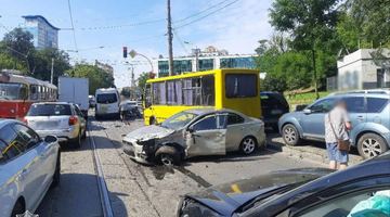 Фото поліції із місця ДТП