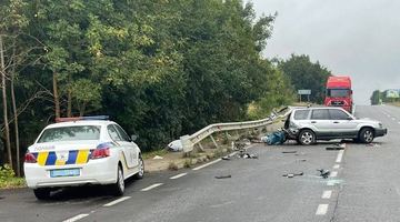 На Львівщині унаслідок аварії загинув водій