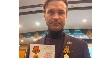 Актор "Сватів" отримав медаль... від Міністерства оборони РФ