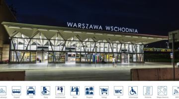 Вокзал "Варшава-Всходня". Фото з мережі