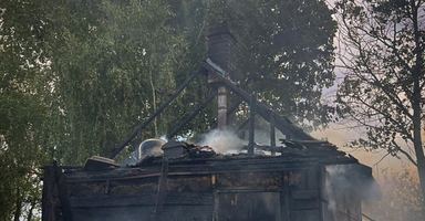 На Львівщині спалахнула пожежа в сауні