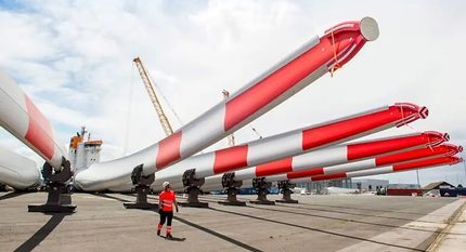 У Німеччині запустили першу у світі вітряну турбіну з лопатями, які можна переробити