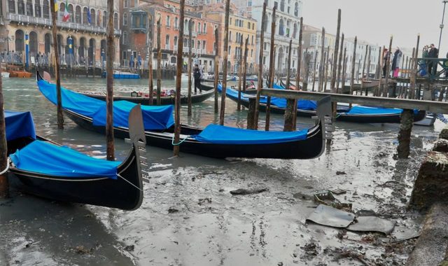 «Велика посуха» в італійській Венеції