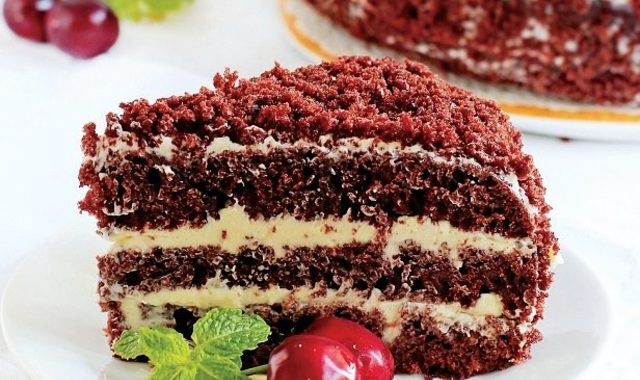Шоколадний торт на кефірі