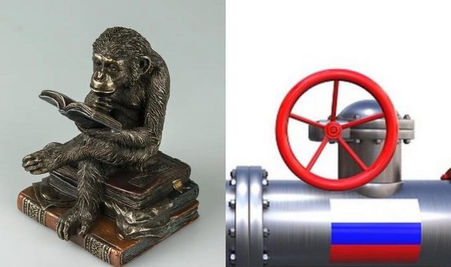 Мавпа Дарвіна була менш жадібною, ніж росія