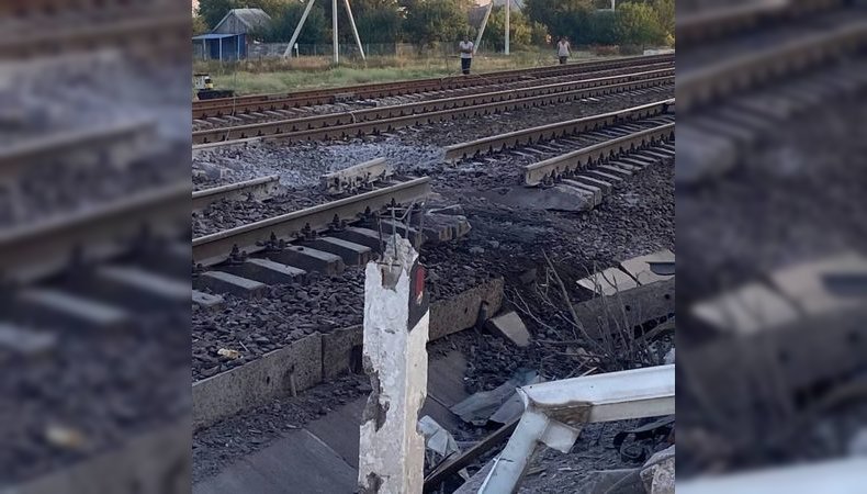 Мелітополь: лунали вибухи, пошкоджено залізничну інфраструктуру