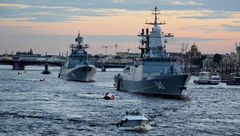 Балтійський флот росії розпочав навчання поблизу Калінінградської області