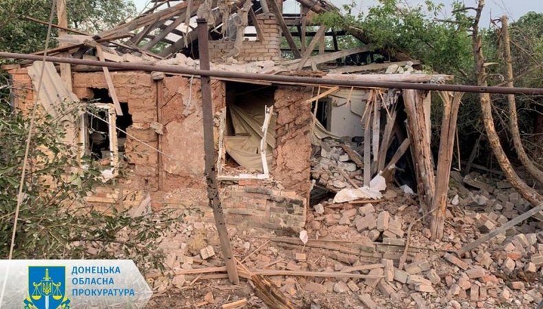 Вбиті та поранені цивільні на Донеччині внаслідок обстрілів окупантами - розпочато розслідування