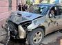Виїхала пʼяною на тротуар: у Яворові водійка вчинила аварію